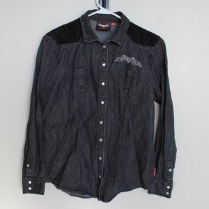 Victory Motorcycles USA Button Up Top